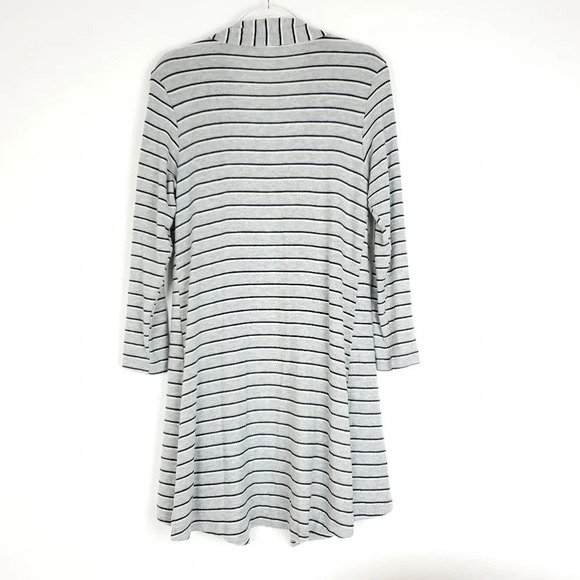 LNA Brushed Divergence Striped Open Front Cardigan S - Picture 2 of 10
